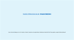 Desktop Screenshot of paschen-gmbh.de